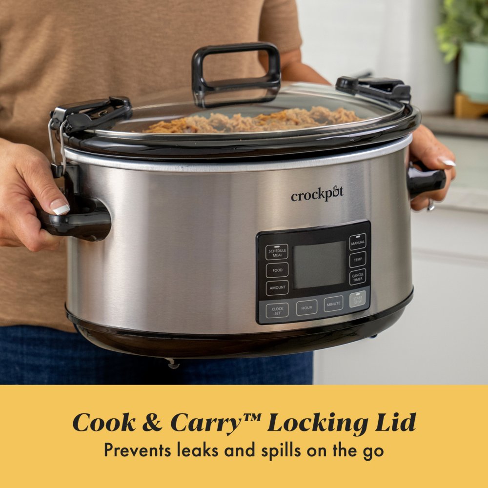 crock-pot-programmable-7-quart-mytime-cook-and-carry-slow-cooker-stainless-steel-t3 DC-32618-Crockpot-7qt-MyTime-CookCarry-ATFDC-32618-Crockpot-7qt-MyTime-CookCarry-ATF-03